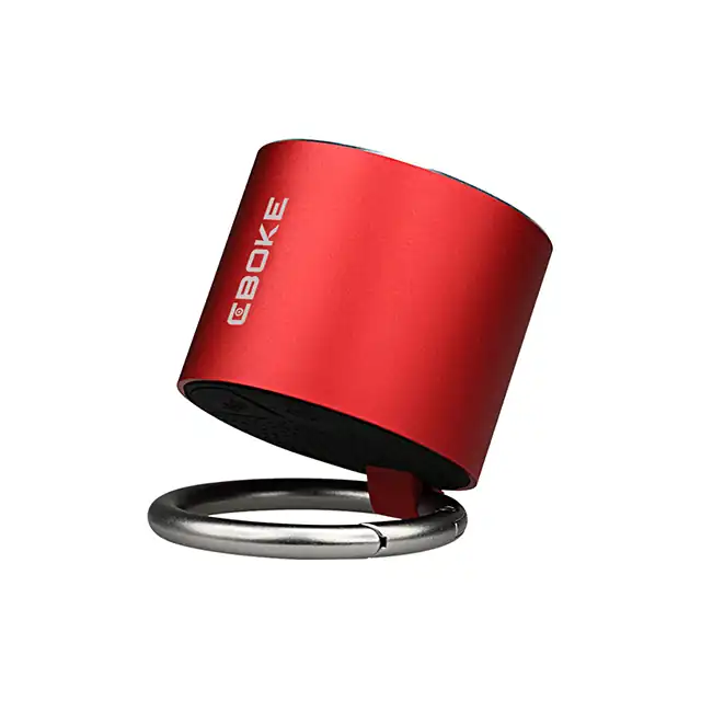 Metallic Nano Speaker | Ultra-Portable Bluetooth Audio with Carabiner