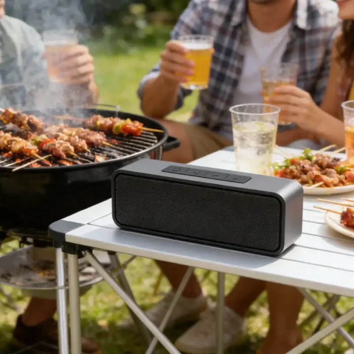 Futuristic Spaceman Wireless Speaker with Nebula RGB & Surround Sound