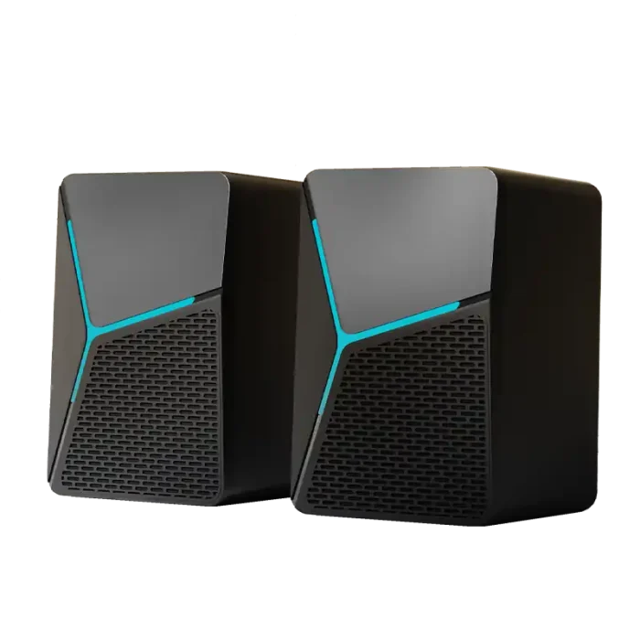 S-553 RGB Compact Gaming Speakers – 2.0 USB Powered Desktop Soundbar Alternative for PC & Laptop
