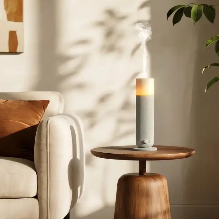 Smart Dual-Bottle Waterless Aroma Nebuliser with Intelligent Scent Scheduling